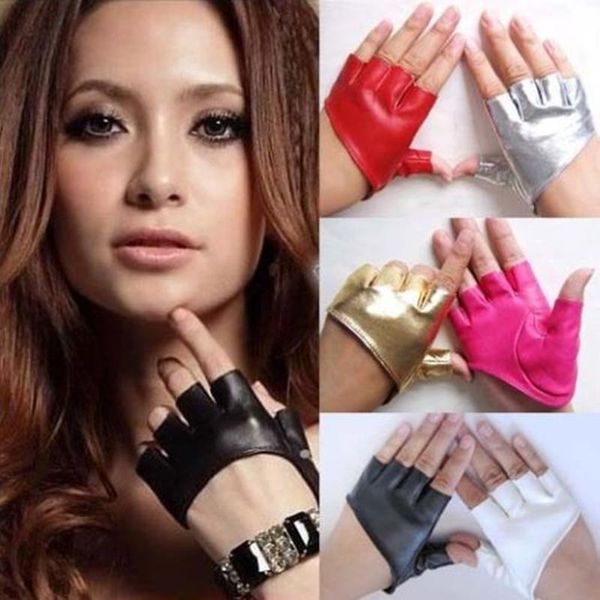 five fingers gloves fashion half finger fingerless pu leather ladys driving show pole dance mittens for women men, Blue;gray
five fingers gloves fashion half finger fingerless pu leather ladys driving show pole dance mittens for women men, Blue;gray