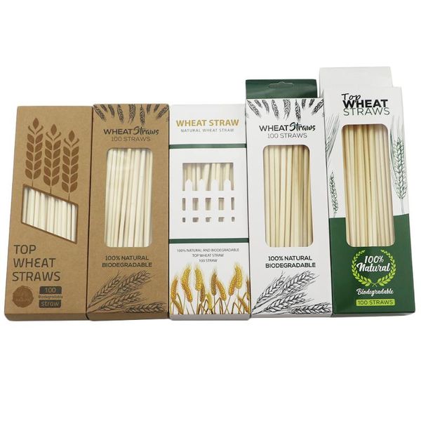 100pcs drinking straws wheat straw disposable natural environmentally friendly straw 100% biodegradable straws bar accessories
100pcs drinking straws wheat straw disposable natural environmentally friendly straw 100% biodegradable straws bar accessories