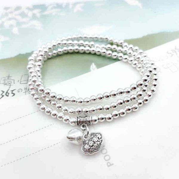 chinese-style products 4mm three circle multi-layer imitation silver bead beaded bracelet fortune cat purse scenic spot korean girlfriend ha
chinese-style products 4mm three circle multi-layer imitation silver bead beaded bracelet fortune cat purse scenic spot korean girlfriend ha
