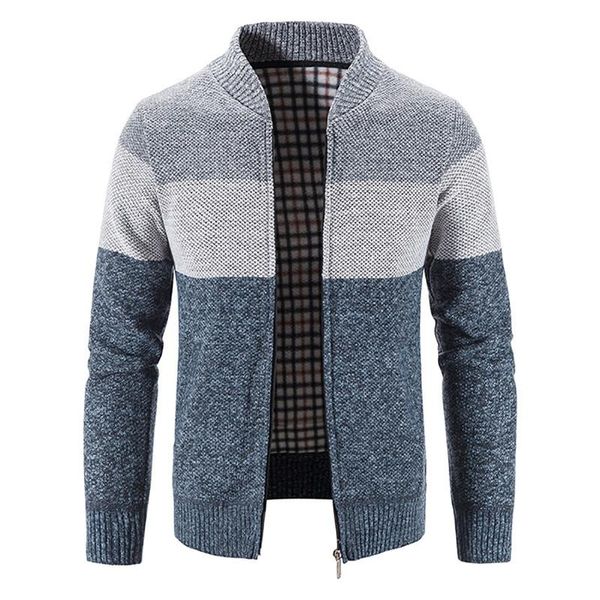 men's sweaters men autumn winter business casual warm thick fleece cardigan sweater jumper fashion loose fit knitted coat, White;black
men's sweaters men autumn winter business casual warm thick fleece cardigan sweater jumper fashion loose fit knitted coat, White;black