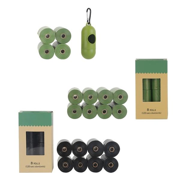 dog travel & outdoors poop bags bio degradeable environmental protection pet trash green garbage bag product 8 rolls black/green^
dog travel & outdoors poop bags bio degradeable environmental protection pet trash green garbage bag product 8 rolls black/green^