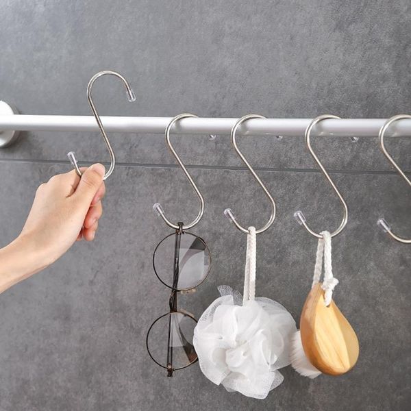 hooks & rails 10 pieces of clothing store kitchen supermarket bathroom multifunctional s hook metal household storage iron wall
hooks & rails 10 pieces of clothing store kitchen supermarket bathroom multifunctional s hook metal household storage iron wall