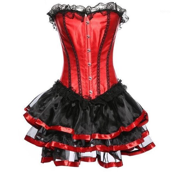 corset dresses lolita costume overbust burlesque skirt set lingerie corselet lace up vintage plus size 6xl bustiers & corsets, Black;white
corset dresses lolita costume overbust burlesque skirt set lingerie corselet lace up vintage plus size 6xl bustiers & corsets, Black;white
