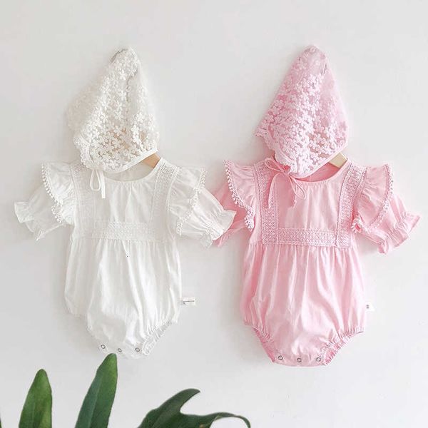 summer bodysuits ruffle collar infant 0-2yrs clothes sleeveless baby girls one piece with hat, Blue
summer bodysuits ruffle collar infant 0-2yrs clothes sleeveless baby girls one piece with hat, Blue