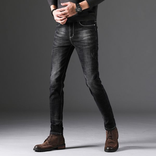 fashion lente herfst jean mannen brand 2021 new men elastic right mid full length man broek jeans, Blue
fashion lente herfst jean mannen brand 2021 new men elastic right mid full length man broek jeans, Blue