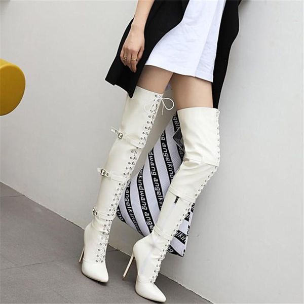 boots ladies over the knee fashion 12cm super high heels night show stripper pole dance party shoes size 34-48, Black
boots ladies over the knee fashion 12cm super high heels night show stripper pole dance party shoes size 34-48, Black