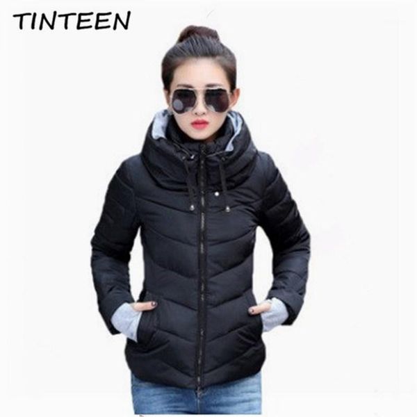 tinteen 2018 women winter hooded warm coat plus size colorful cotton jacket female parka womens wadded jaqueta feminina gc5031, Black
tinteen 2018 women winter hooded warm coat plus size colorful cotton jacket female parka womens wadded jaqueta feminina gc5031, Black