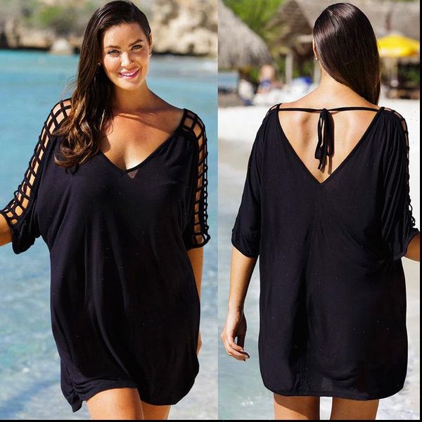 ladies summer blouse big plus size womens blouse beachwear bikini beach wear cover up casual kaftan, White
ladies summer blouse big plus size womens blouse beachwear bikini beach wear cover up casual kaftan, White