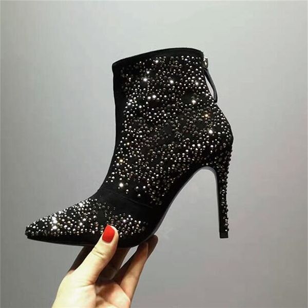 boots autumn mode women dot toe ankle of the crystal leather camry ladies in high leap back zipper women's horsemen 2f8x, Black
boots autumn mode women dot toe ankle of the crystal leather camry ladies in high leap back zipper women's horsemen 2f8x, Black