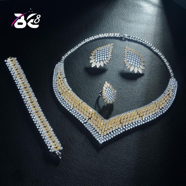 earrings & necklace be 8 arrival cubic zirconia elegant 2 tones earring set 4pcs jewelry for women african beads sets s304, Silver
earrings & necklace be 8 arrival cubic zirconia elegant 2 tones earring set 4pcs jewelry for women african beads sets s304, Silver