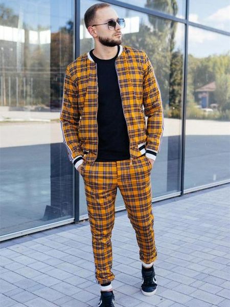 men's tracksuits brand men sets fashion sporting suit patchwork zipper sweatshirt +sweatpants mens clothing 2 pieces slim tracksuit, Gray
men's tracksuits brand men sets fashion sporting suit patchwork zipper sweatshirt +sweatpants mens clothing 2 pieces slim tracksuit, Gray