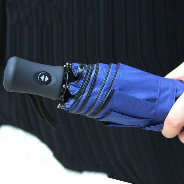 umbrellas automatic black coating 3 folding umbrella male female business parasol rainy sun windproof
umbrellas automatic black coating 3 folding umbrella male female business parasol rainy sun windproof
