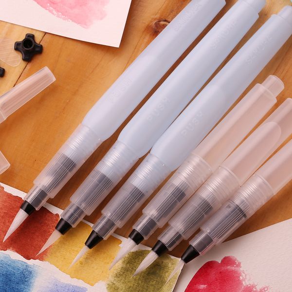 1 pcs Water Brush Watercolor Art Paint Brush Self Moistening Calligraphy Pen Small/Medium/Large Size art supplies
1 pcs Water Brush Watercolor Art Paint Brush Self Moistening Calligraphy Pen Small/Medium/Large Size art supplies