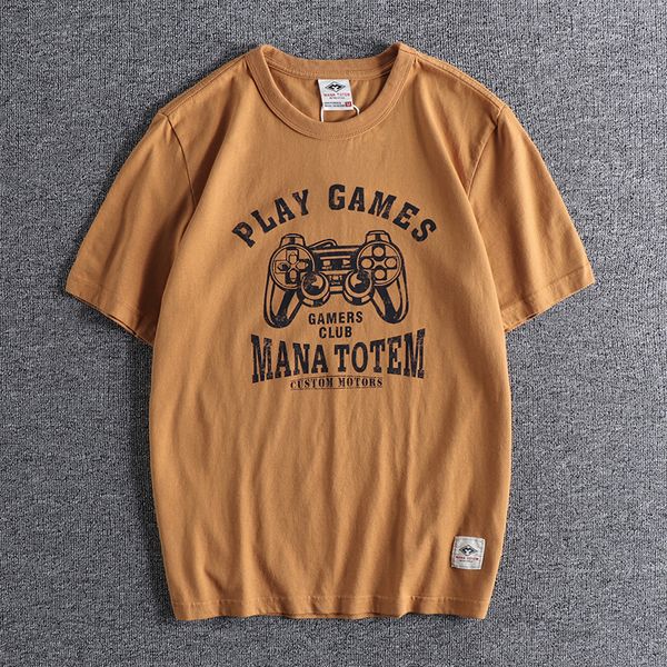 summer new american fashion game machine printed men's short sleeve t-shirt comfortable cotton leisure shirt 0916 v3fu, White;black
summer new american fashion game machine printed men's short sleeve t-shirt comfortable cotton leisure shirt 0916 v3fu, White;black