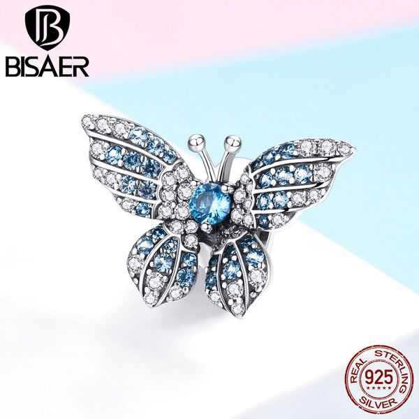 bisaer 925 sterling silver crystal butterfly beads zircon charms fit for bracelets bangles silver 925 jewelry q0531, Black
bisaer 925 sterling silver crystal butterfly beads zircon charms fit for bracelets bangles silver 925 jewelry q0531, Black