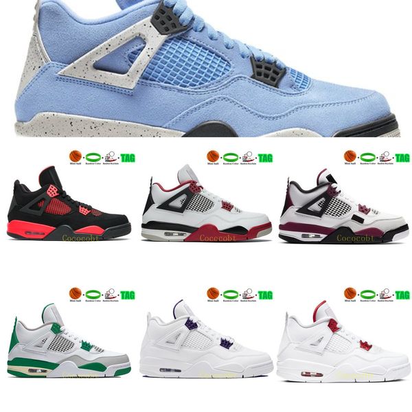 4 4s university blue basketball shoes red thunder black cat paris metallic purple tour yellow bred men women sneakers us 5.5-13itvm
4 4s university blue basketball shoes red thunder black cat paris metallic purple tour yellow bred men women sneakers us 5.5-13itvm