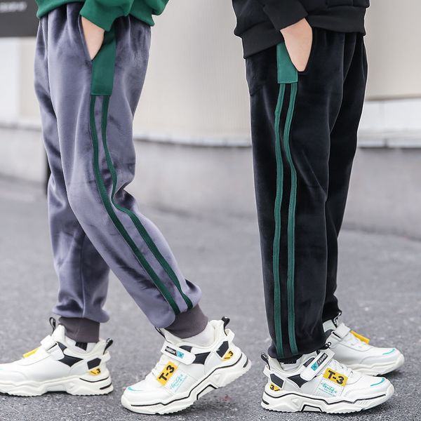 boys winter pants pleuche double-sided velvet thick trousers spring and autumn winter clothing medium large children's fashion 210308, Blue
boys winter pants pleuche double-sided velvet thick trousers spring and autumn winter clothing medium large children's fashion 210308, Blue