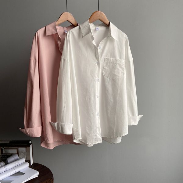 2021 new boyfriend style women white with pocket oversized womens and blouses cotton pink shirt blusas roupa feminina xig4, Black
2021 new boyfriend style women white with pocket oversized womens and blouses cotton pink shirt blusas roupa feminina xig4, Black