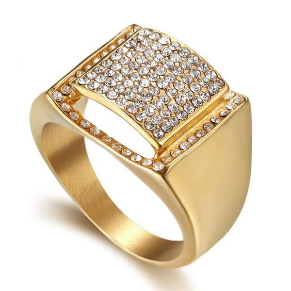 cluster rings hip hop micro pave cubic zircon square 316l stainless steel hiphop iced out cz men's ring cool jewelry gift drop, Golden;silver
cluster rings hip hop micro pave cubic zircon square 316l stainless steel hiphop iced out cz men's ring cool jewelry gift drop, Golden;silver