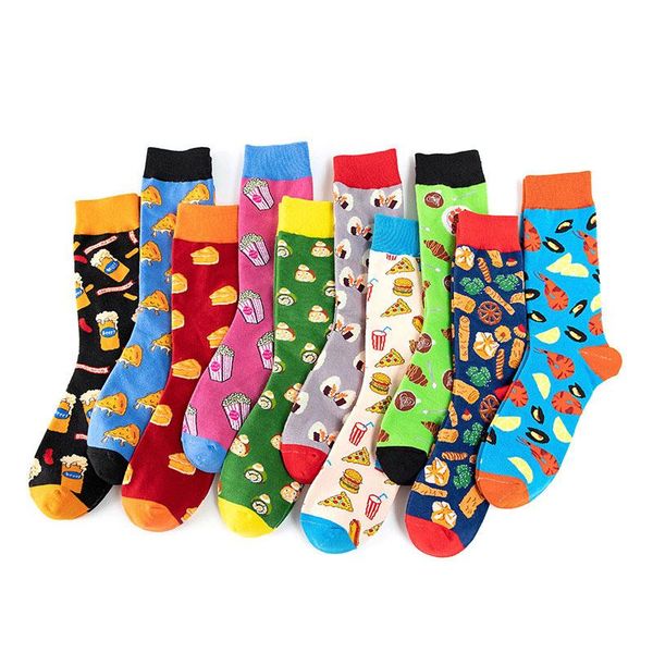 men's socks 2021 s colorful funny novelty fashion women and men food vegetables sushi pizza cotton for couples, Black
men's socks 2021 s colorful funny novelty fashion women and men food vegetables sushi pizza cotton for couples, Black