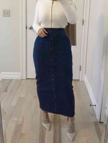 stretch vintage loose slim maxi women skirt black long plus size jean streetwear gothic clothing muslim traf
stretch vintage loose slim maxi women skirt black long plus size jean streetwear gothic clothing muslim traf