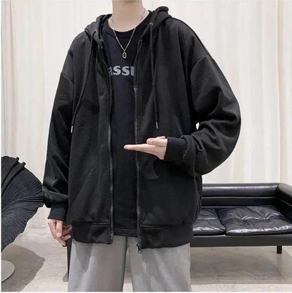 women's hoodies & sweatshirts zip up hoodie oversized sweatshirt women men fleece jacket harajuku sweat female male casual coats hooded, Black
women's hoodies & sweatshirts zip up hoodie oversized sweatshirt women men fleece jacket harajuku sweat female male casual coats hooded, Black