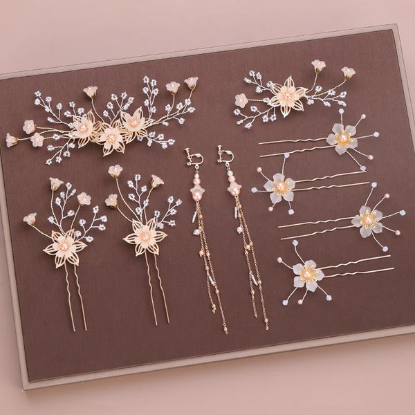 hair clips & barrettes pearl hairpin earring set jewelry accessories wedding bands elegant woman pins tiara bride crown diadem headbands, Golden;silver
hair clips & barrettes pearl hairpin earring set jewelry accessories wedding bands elegant woman pins tiara bride crown diadem headbands, Golden;silver