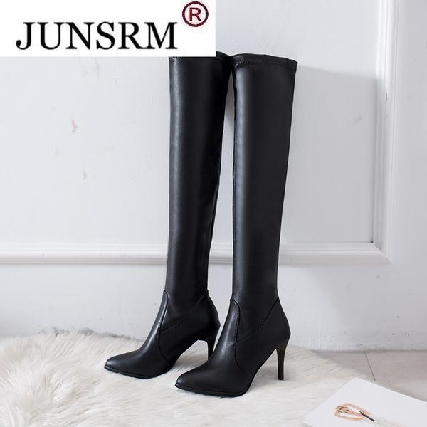 boots 2022 slim stretch sock women's high heels over the knee spring autumn pointed toe thigh woman shoes, Black
boots 2022 slim stretch sock women's high heels over the knee spring autumn pointed toe thigh woman shoes, Black