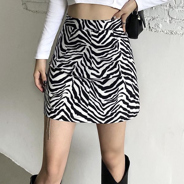 zebra print bodycon high waist skirt with chains casual skinny short skirt women summer zipper streetwear y2k 90s, Black
zebra print bodycon high waist skirt with chains casual skinny short skirt women summer zipper streetwear y2k 90s, Black