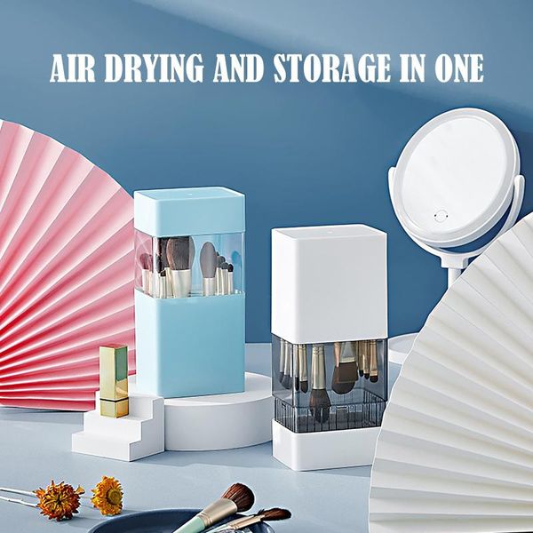 makeup brush storage box makeup brush holder drying rack organizer cosmetic storage bucket plastic box dustproof #t3g
makeup brush storage box makeup brush holder drying rack organizer cosmetic storage bucket plastic box dustproof #t3g