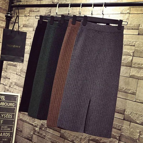 skirts shintimes fall winter knitted womens high waist 2021 female sweater warm badycon midi skirt elegant split straight, Black
skirts shintimes fall winter knitted womens high waist 2021 female sweater warm badycon midi skirt elegant split straight, Black