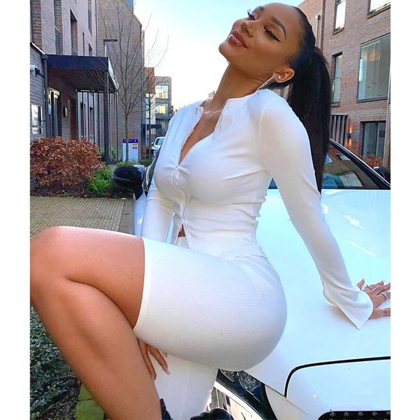 2021 new dulzura ribbed women 2 piece set crop cardigan zip long sleeve biker shorts bodycon matching club tracksuit k6fw, Black
2021 new dulzura ribbed women 2 piece set crop cardigan zip long sleeve biker shorts bodycon matching club tracksuit k6fw, Black
