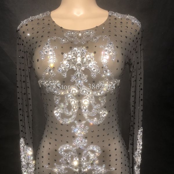 luxury crystal black mesh perspective long dress evening prom party rhinestones dresses birthday celebrate outfit stage costume, Black;red
luxury crystal black mesh perspective long dress evening prom party rhinestones dresses birthday celebrate outfit stage costume, Black;red