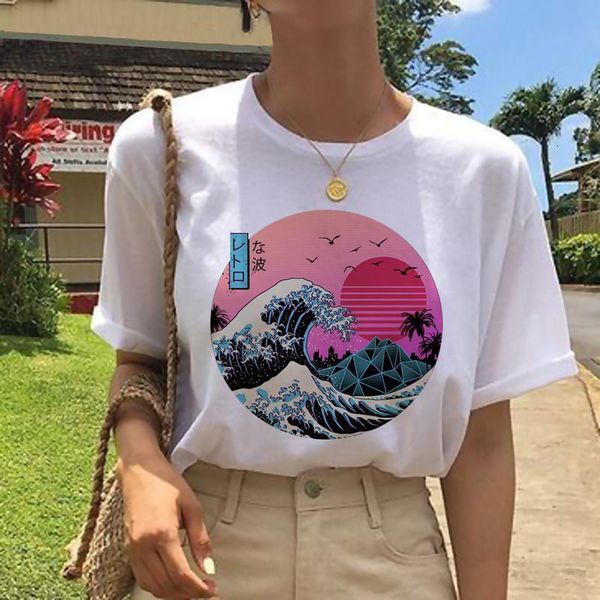 hokusai's the great wave new fashion graphic tees women summer short sleeve casual white cotton japanese style shirts
hokusai's the great wave new fashion graphic tees women summer short sleeve casual white cotton japanese style shirts