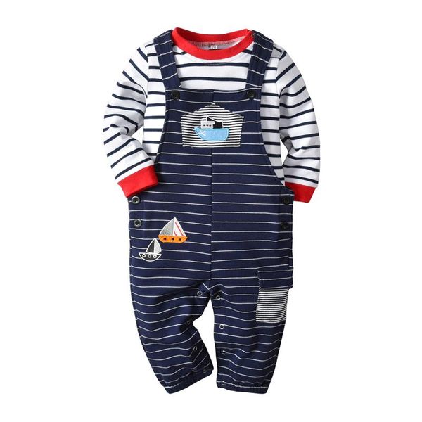clothing sets fashion infant boy clothes suit striped romper+ bib+ hat 3pcs comfortable warm autumn winter baby casual, White
clothing sets fashion infant boy clothes suit striped romper+ bib+ hat 3pcs comfortable warm autumn winter baby casual, White