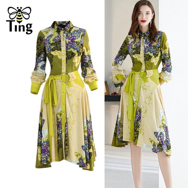 casual dresses tingfly vintage elegant butterfly print women dress green floral a line button up knee length office work vestiti z, Black;gray
casual dresses tingfly vintage elegant butterfly print women dress green floral a line button up knee length office work vestiti z, Black;gray