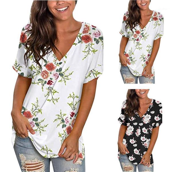 women's blouses & shirts ladies casual women short sleeve blouse ruffle plaid shirt elegant print v-neck 2021 summer fashion pullover, White
women's blouses & shirts ladies casual women short sleeve blouse ruffle plaid shirt elegant print v-neck 2021 summer fashion pullover, White