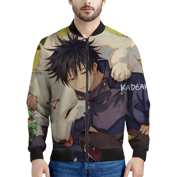 jujutsu kaisen arctic fox pattern men s baseball jacket comfortable fashion travel sports party commuter, Black;brown
jujutsu kaisen arctic fox pattern men s baseball jacket comfortable fashion travel sports party commuter, Black;brown