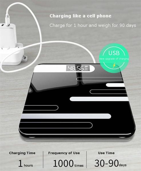 smart scales 2021 bathroom floor body scale glass electronic usb charging lcd display weighing home digital weight
smart scales 2021 bathroom floor body scale glass electronic usb charging lcd display weighing home digital weight
