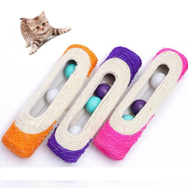 cat toys 28cm toy pet rolling sisal scratching post with trapped ball training for products
cat toys 28cm toy pet rolling sisal scratching post with trapped ball training for products