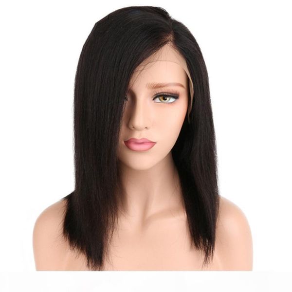 yaki straight wig human hair glueless virgin malaysian light yaki full lace straight human hair wigs with baby hair side part, Black;brown
yaki straight wig human hair glueless virgin malaysian light yaki full lace straight human hair wigs with baby hair side part, Black;brown