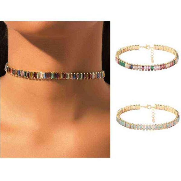 fashion trend colour rhinestone shiny choker neck chain womens temperament elegant necklaces female weddings party jewelry gift aa220315, Silver
fashion trend colour rhinestone shiny choker neck chain womens temperament elegant necklaces female weddings party jewelry gift aa220315, Silver