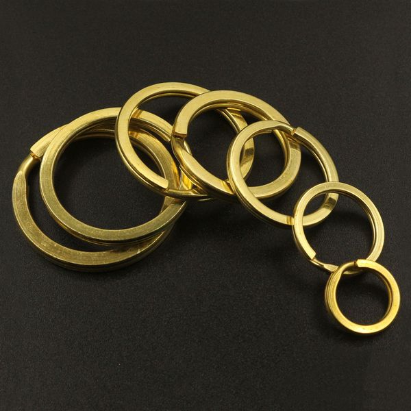 solid brass split rings double loop keyring 15-38mm bag hook connector keychain keys holder diy leather craft hardware, Black
solid brass split rings double loop keyring 15-38mm bag hook connector keychain keys holder diy leather craft hardware, Black