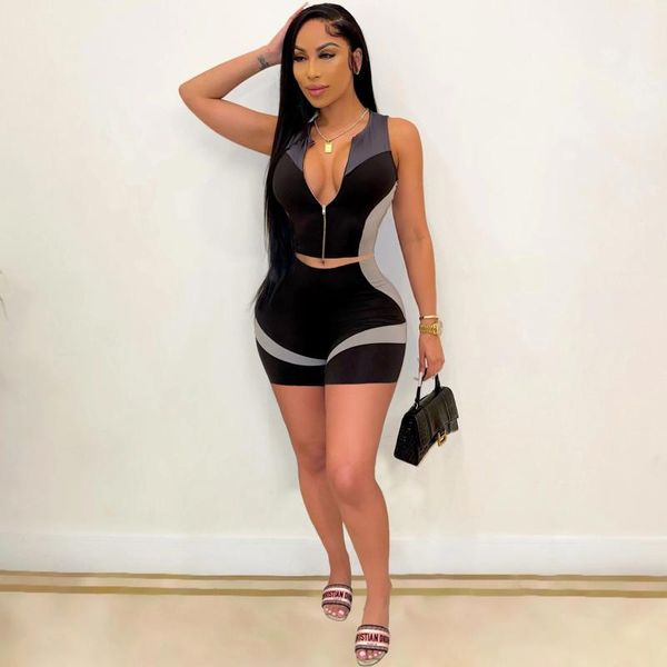 women's tracksuits two piece set women office tracksuit outfit summer clothing 2021 female crop shorts 2 sets sportswear ll6325, Gray
women's tracksuits two piece set women office tracksuit outfit summer clothing 2021 female crop shorts 2 sets sportswear ll6325, Gray