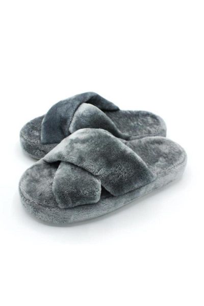 women's home slippers plush furry cross band fluffy warm luxury quality original hairy elegant elegans fashion thermo sole, Black
women's home slippers plush furry cross band fluffy warm luxury quality original hairy elegant elegans fashion thermo sole, Black