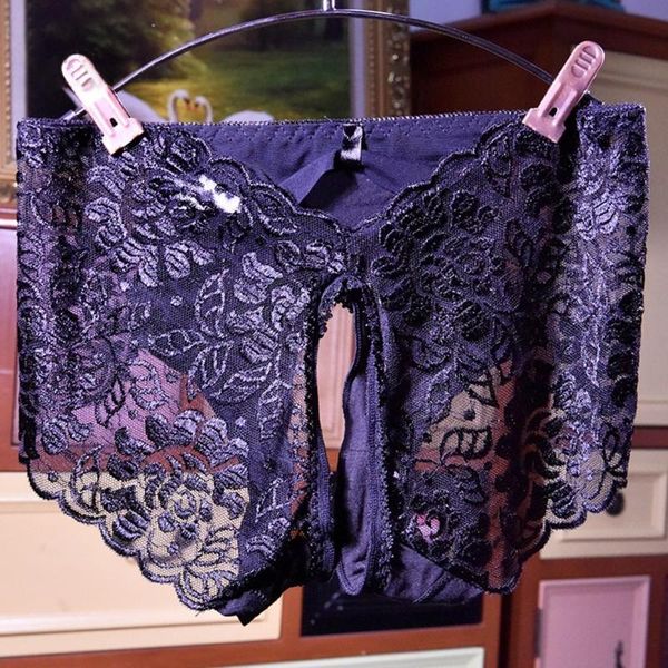 women's panties women lace thong g-string lingerie underwear crotchles t-back low-waist embroidery transparent pantie, Black;pink
women's panties women lace thong g-string lingerie underwear crotchles t-back low-waist embroidery transparent pantie, Black;pink