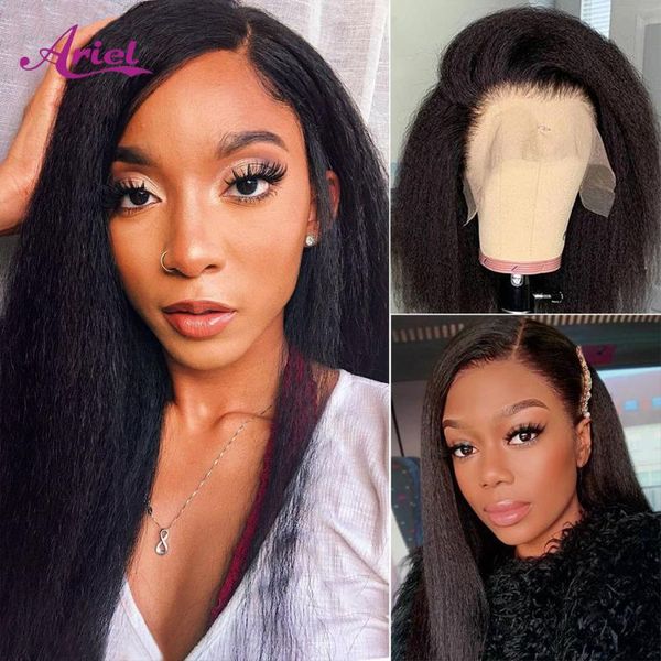 lace wigs 8-32 inch 13x4 frontal human hair pre plucked brazilian kinky straight remy for black women, Black;brown
lace wigs 8-32 inch 13x4 frontal human hair pre plucked brazilian kinky straight remy for black women, Black;brown