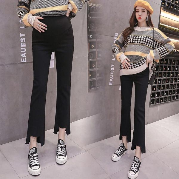 maternity bottoms 826# pants spring autumn slimming jeans belly support elastic waist trousers, White
maternity bottoms 826# pants spring autumn slimming jeans belly support elastic waist trousers, White