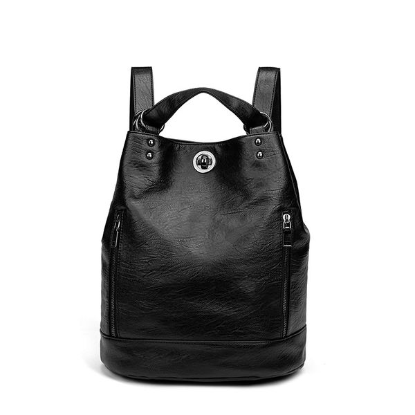 designer - fashion soft leather backpack female 2021 new large capacity retro leisure versatile soft leather anti-theft backpack
designer - fashion soft leather backpack female 2021 new large capacity retro leisure versatile soft leather anti-theft backpack