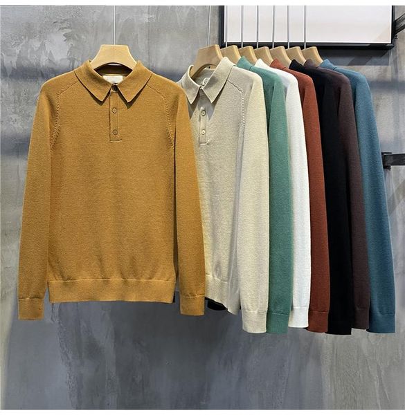 men's sweaters 2022 autumn winter men 's turn-down collar pullover cashmere knitted sweater long sleeve casual jumper k74, White;black
men's sweaters 2022 autumn winter men 's turn-down collar pullover cashmere knitted sweater long sleeve casual jumper k74, White;black
